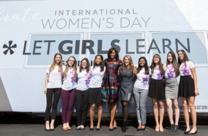 Michelle Obama on International Women's Day on the First Anniversary of Let Girls Learn
